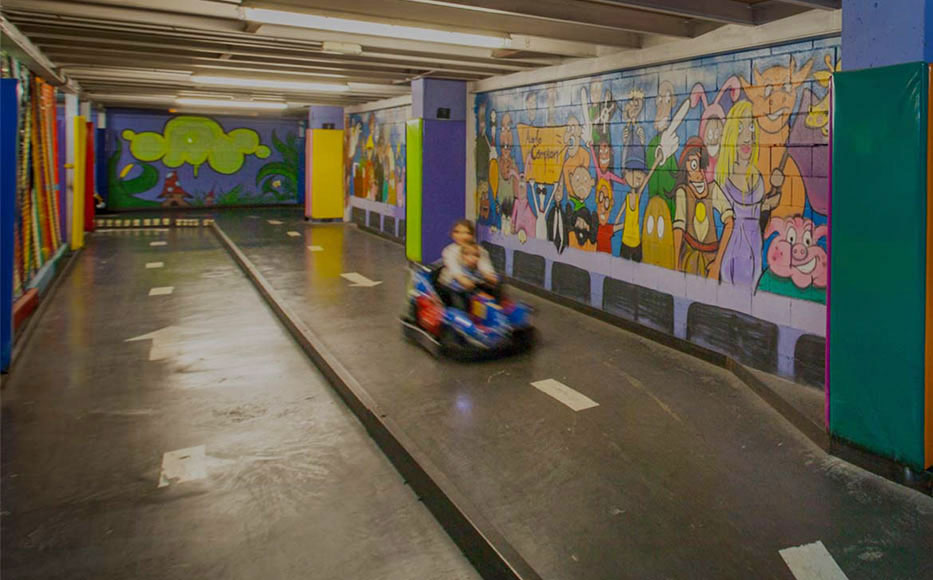 Pista de karting para niños en nuestro centro de Málaga