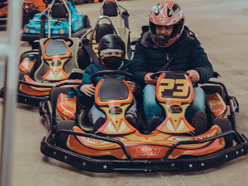 Te proponemos nuestro karting para niños